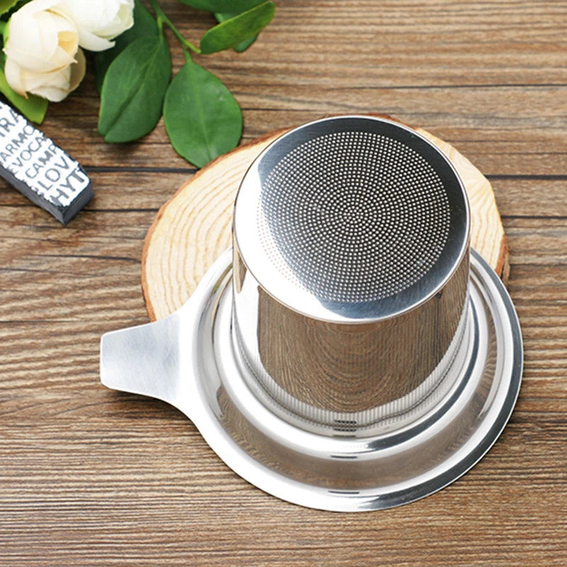 Tea Mesh Infuser Reusable Tea Strainer Teapot Stainless Steel Loose Tea Leaf Spice Filter Drinkware Kitchen Accessories