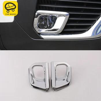 

CAR MANGO For peugeot 5008 Auto Car-styling front fog light frame cover trim Sticker Exterior Accessories