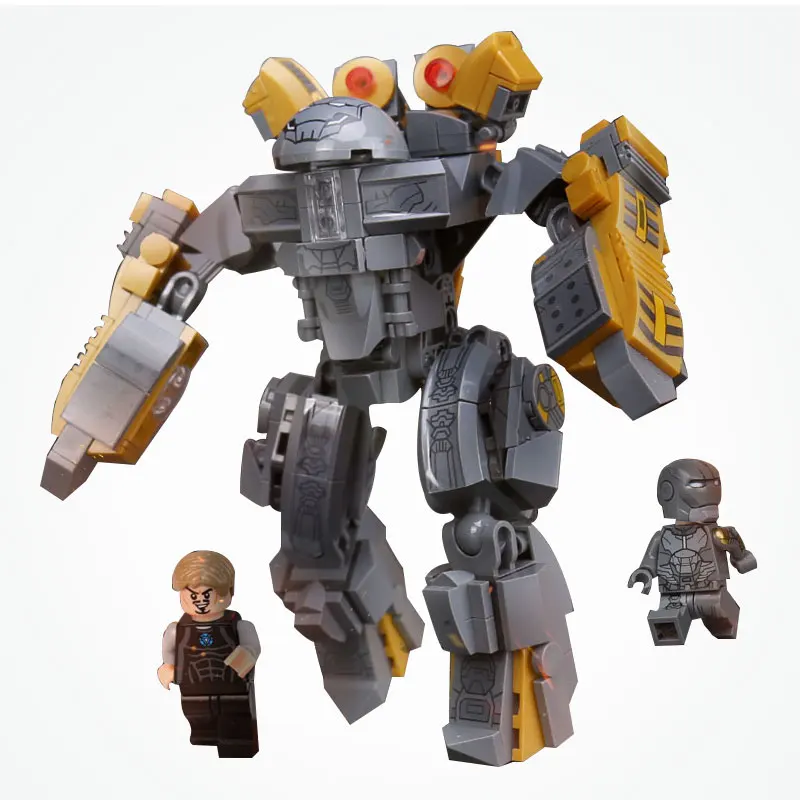 

Legoing Marvel Avengers Super Heroes Iron Man Hulkbuster Armor Set Legoinglys Infinity War Building Blocks Toy Gift