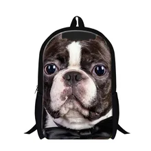 Школьные рюкзаки с изображением животного собаки для учеников начальной школы модные книжные сумки для мальчиков стильный рюкзак для детей девчачий рюкзак сумка