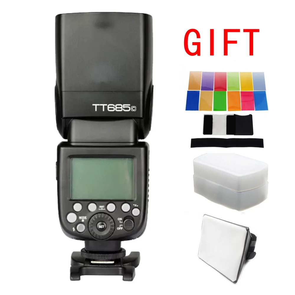 Godox TT685C Speedlite Flash with E TTL II Auto flash for Canon EOS 5D Mark III