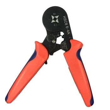 

HSC8 6-4 crimper Self Adjusting Ratchet Ferrule Crimping Plier Crimping Tool terminals crimper Wire Cord end adjust wire clamp
