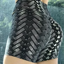 Женские Компрессионные спортивные шорты для йоги, для бега, короткая спортивная одежда для спортзала, спортивные шорты для тренировок, леггинсы для фитнеса