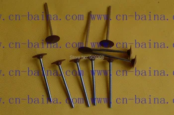 

dental laboratory shank 2.35 brown Flex rubber polishers medium hard long lasting non-precious metals alloy model casting 10pcs