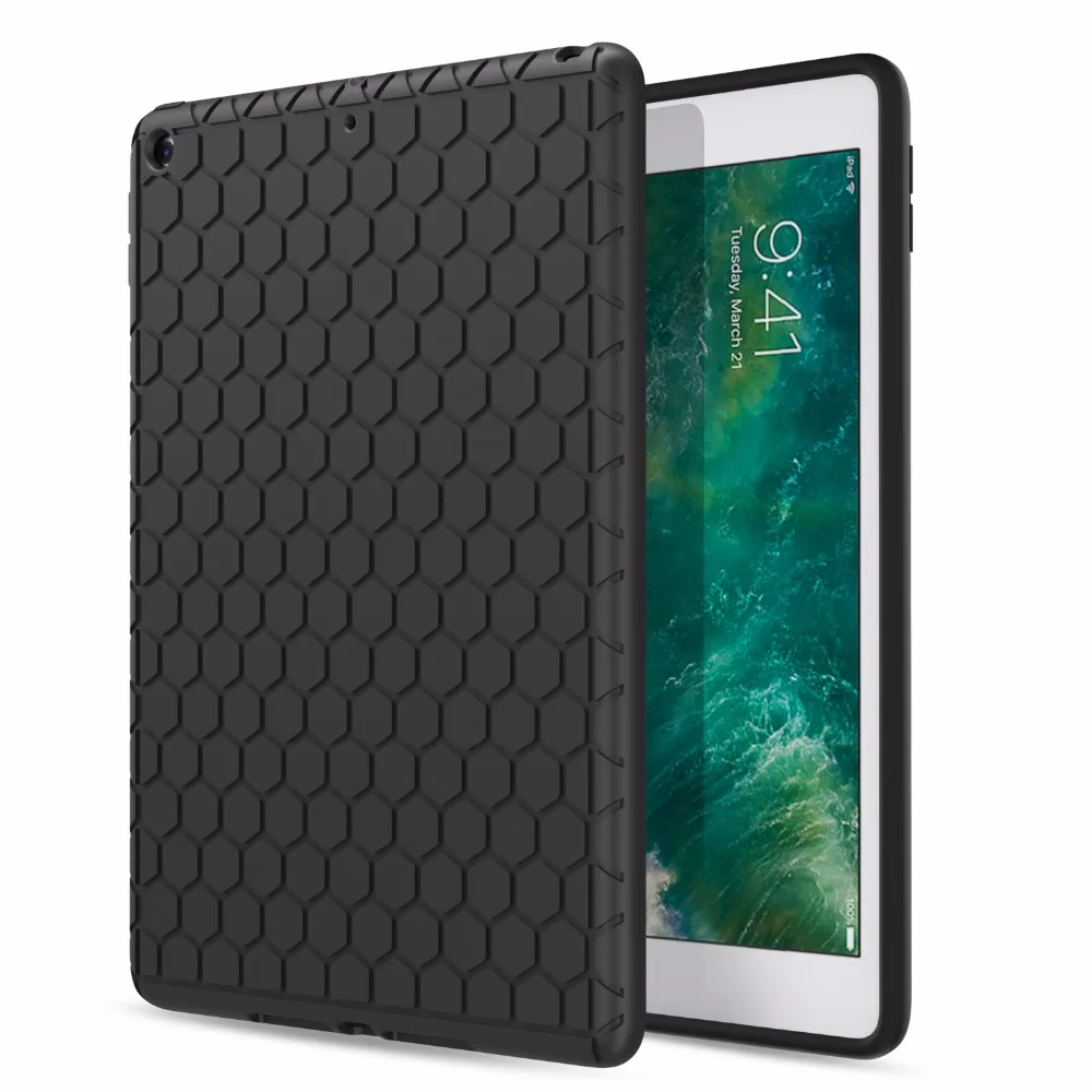 MoKo подходит для iPad 9 7 2018/2017 [Серия Honey Comb] светильник противоударный мягкий