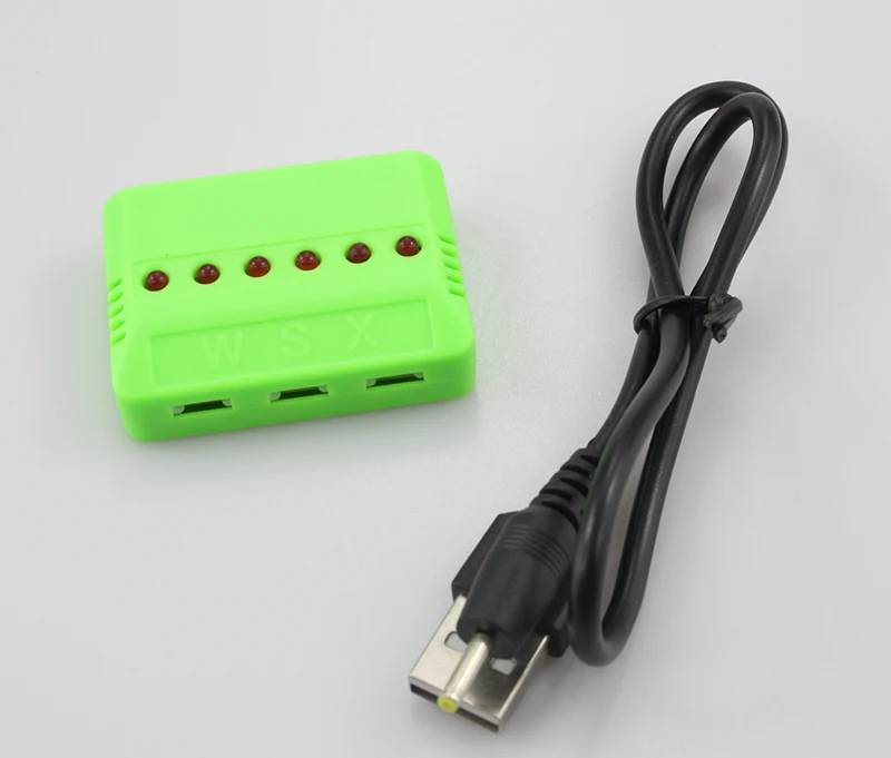 6 in 1 USB Cable Charger JXD JD385 jd385 UFO Flying Saucer Aircraft Quadcopter Mini R/C Spare Parts | Игрушки и хобби