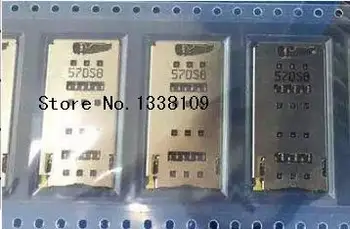 

50PCS/lot, Original new SIM card reader holder for Sony Z3+ Dual Z4 E6533 E6553 module connector socket tray , free ship