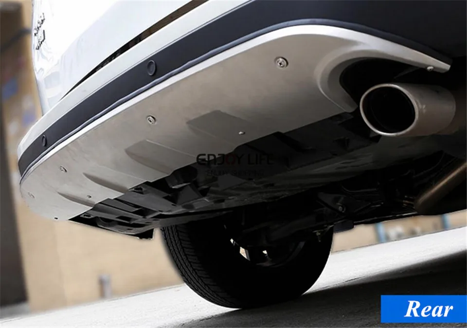 1pc Rear Bumper Protector Guard Skid Plate For Toyota RAV4 2016 2017