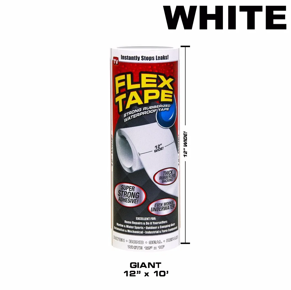 New Arrival 10cm 20cm 30cm Wide 3 Colors Flex Tape Strong Rubberized Waterproof Tape Hose Repair Connectors New Arrival 10cm 20cm 30cm Wide 3 Colors Flex Tape Strong Rubberized Waterproof Tape Hose Repair Connectors