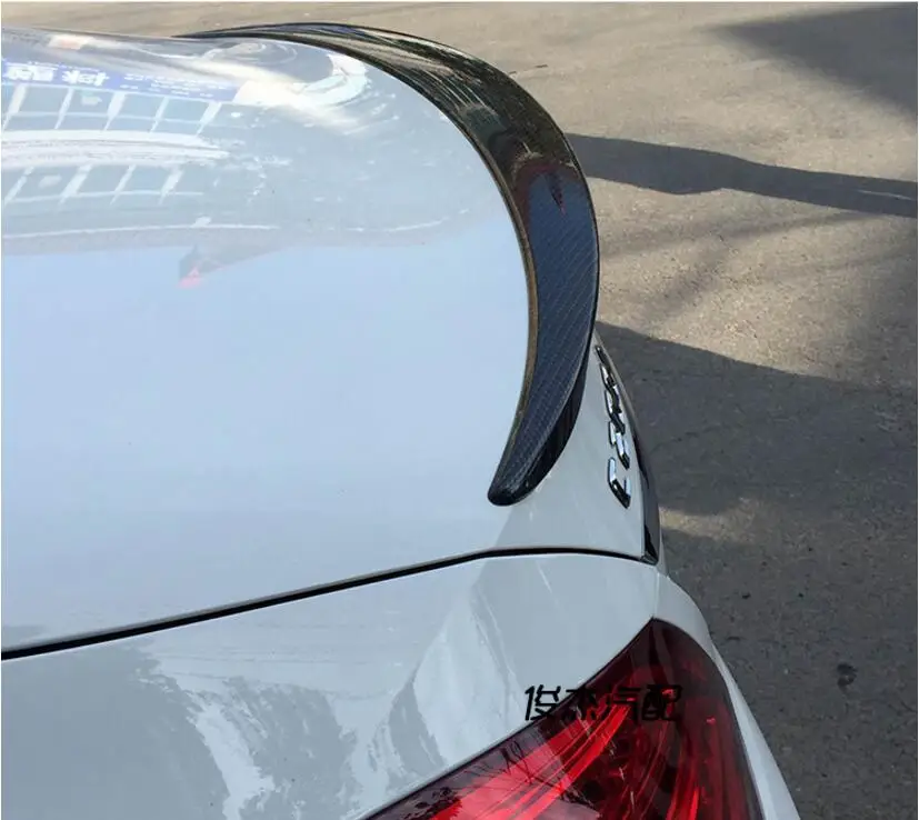 

Carbon fiber CAR REAR WING TRUNK SPOILER FOR BENZ C-Class W205 4Door C180 C200 C260 2015 2016 2017 2018 2019 2020 BY EMS