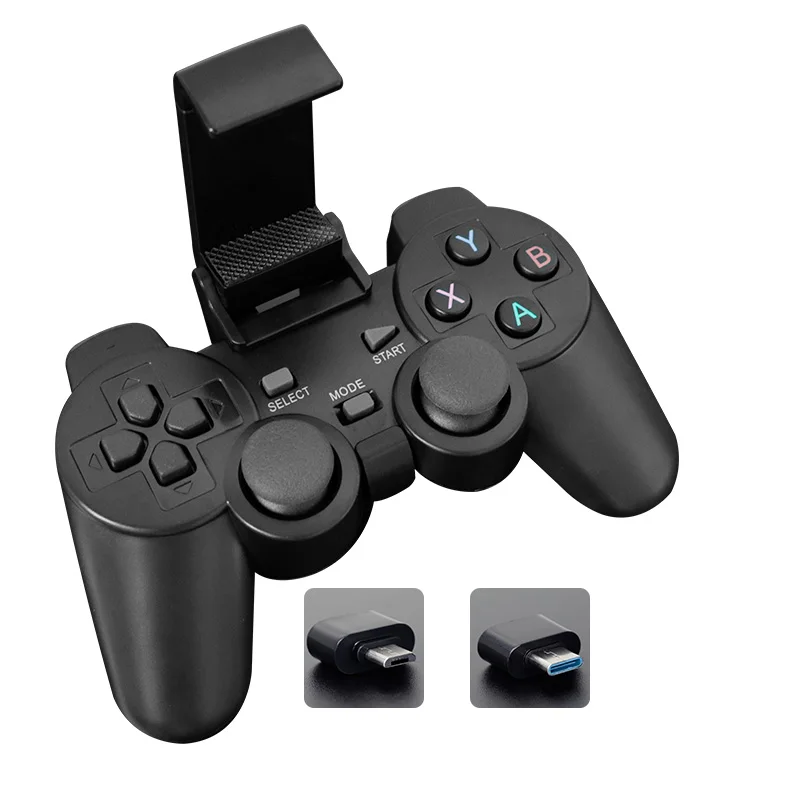 Wireless Gamepad For Android Phone/PC/PS3/TV Box Joystick 2.4G Joypad Game Controller For Xiaomi Smart Phone Game Accessories Wireless Gamepad For Android Phone/PC/PS3/TV Box Joystick 2.4G Joypad Game Controller For Xiaomi Smart Phone Game Accessories