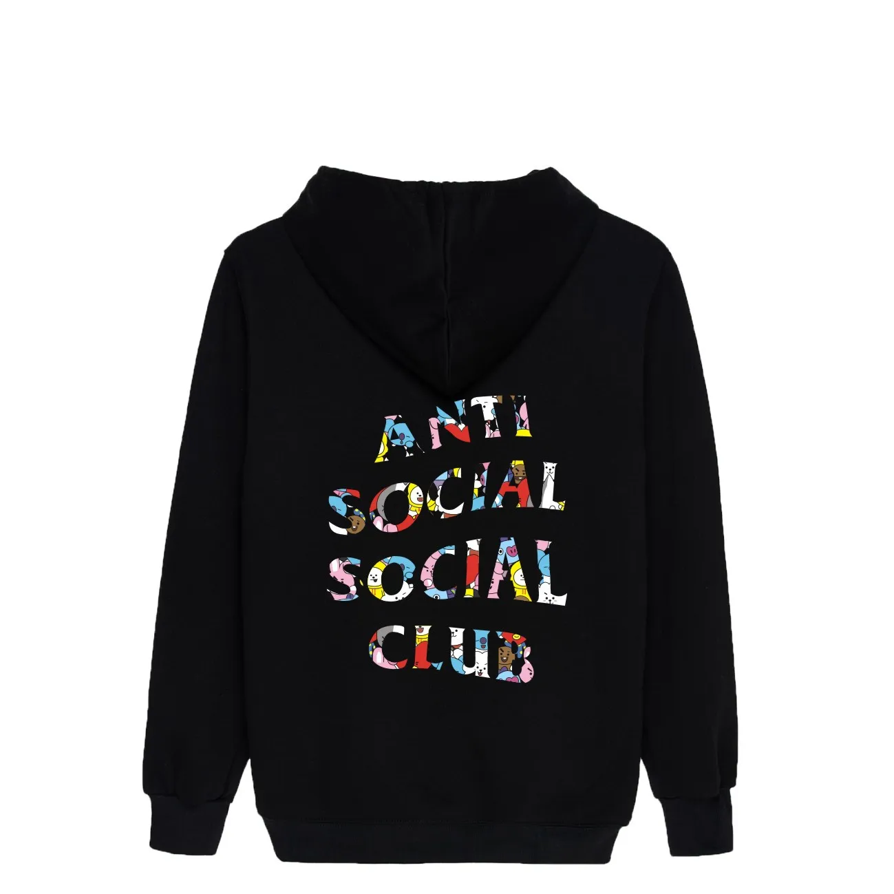 

new Bangtan Boys Cartoon Q version Should aid clothes Same paragraph kpop Hooded Sweatshirt men and women Hoodies