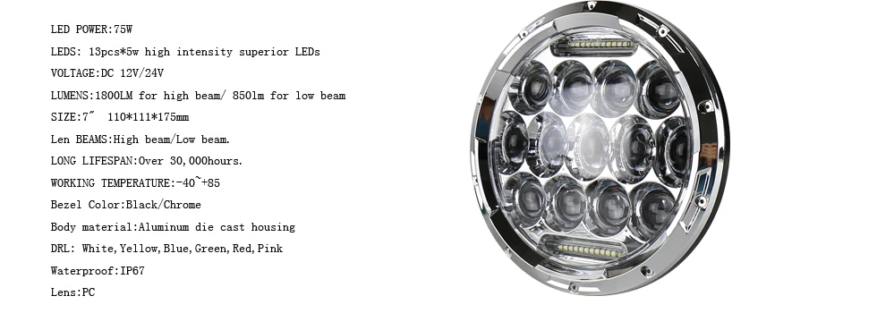 chrome 7inch