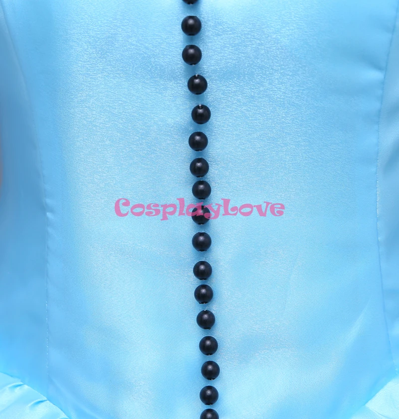 CosplayLove Movie Alice in Wonderland Custom-made Alice Kingsleigh Dress Cosplay Cosplay Costume For Kid Adult Women (2)