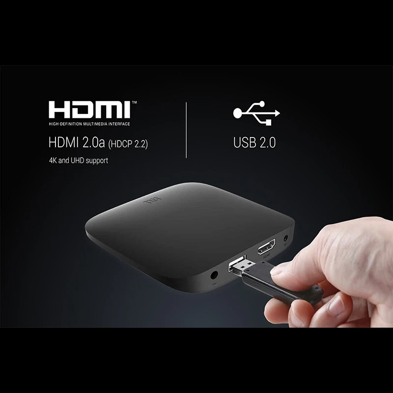 Глобальная ТВ приставка Xiaomi Mi 3 Android 6 0 Беспроводная Приставка Smart TV