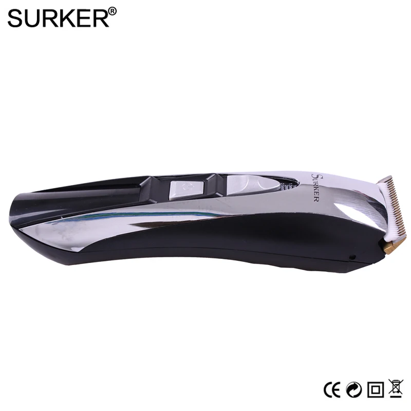 SURKER Professional Hair Trimmer Rechargeable LED Display Men's Cordless Electric Hair Clipper Fader Hair Cutting Machine