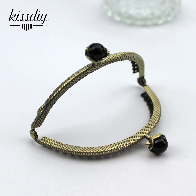 Металлическая рамка для кошелька KISSDIY с античным бронзовым тиснением 8 5 см