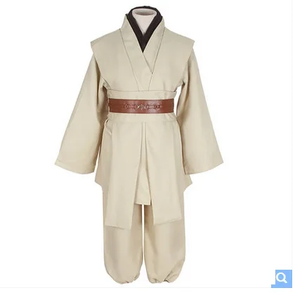 New Star Wars Jedi Knight Anakin Cosplay Costume Custom-Made Men Women Size Cloak+Tops+Pants+Shouler Straps+Belt