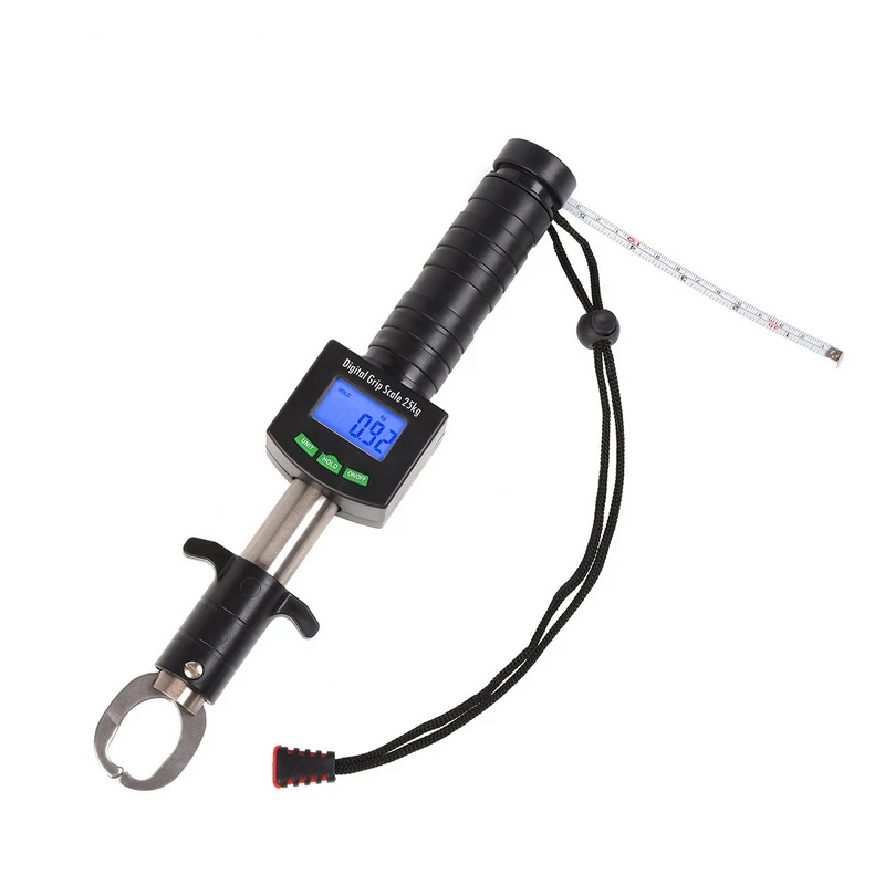 Цена 3IN1 светодиодные электронные цифровые рыбы губы захват; рыболовные снасти сцепление плоскогубцы для захвата инструмент со шкалой Вес Водон...