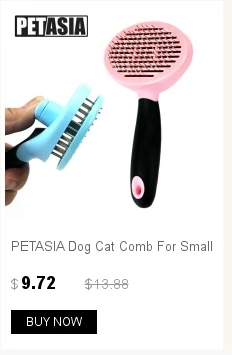 PETASIA Профессиональная щетка для собак расчески быстро открыть волос узел чистки расчески для животных для маленьких и крупных собак