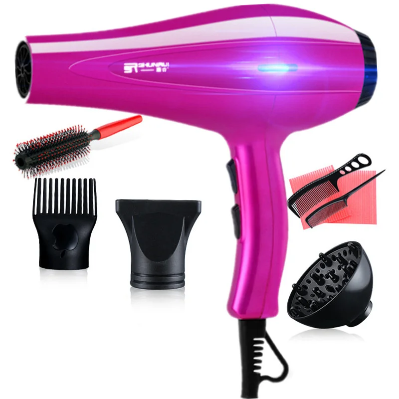 máquina de secagem rápida ventilador de cabelo elétrico