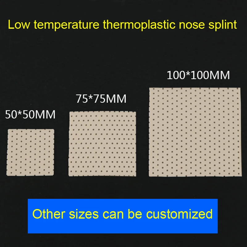 Инструменты для ухода за кожей Уход за лицом низкая температура термопластичный лист цвет кожи белый нос зажим носовой фиксированный протектор носа формирователь
