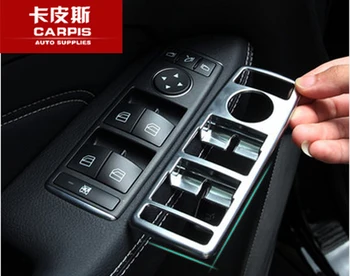 

ABS Chrome Car Window Glass Button Cover Frame Trim For Mercedes Benz ML/GLE/GLA/CLA/GLK W212 W204 Accessories Car Styling
