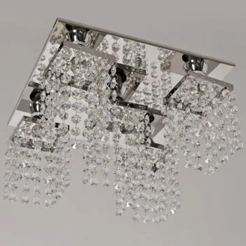 

2019 5 Heads Contemporary Light Elegant Crystal Pendant Light Home Decorative Lamp Modern Fixture lighting