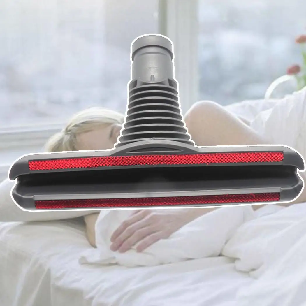 

1 Pcs Household Dust Mites Allergens Remove Tool Appliances Parts Vacuum Cleaner Tool Brush Gray Home