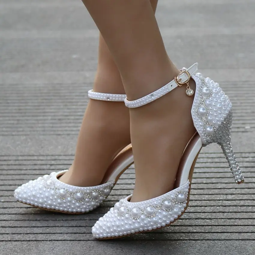 elegant white shoes