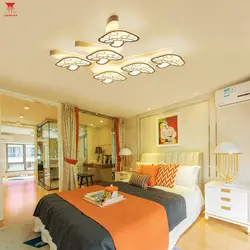 Современный краткое бабочка лам светодиодные светильники потолочные для гостиной спальня dinningroom светодиодный потолочный светильник