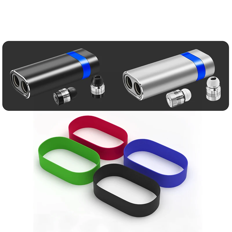 TOMKAS Wireless Headphones Tws Bluetooth Earphones True Stereo Earbuds Sport Headset with 2000mAh Power Bank for iPhone Xiaomi (11)