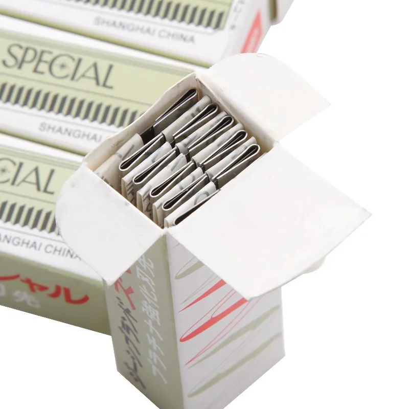 10pcs/Box Eyebrow Blade Dedicated Scraping Eyebrow Shaping Eyebrows Plucked Razor Blade Set Beauty Makeup Tools