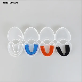 

YINGTOUMAN 5pcs/lot Hot Sell Sport Safety Teeth Guard Teeth Protector Boxing Mouth Guard Silicone Mouthguard Football Basketball