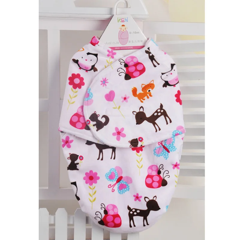 Autum spring newborn baby swaddle wrap parisarc warm soft infant