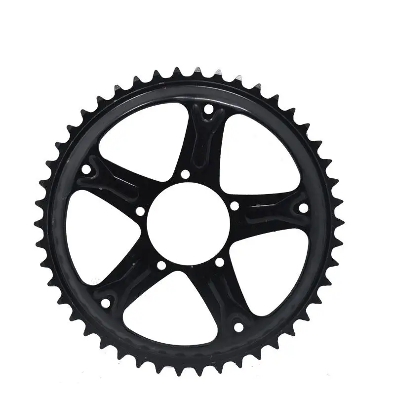 34/42/52T Schwarz Elektrisch Fahrrad Kette Ring Rad für Tongsheng TSDZ2 Motor 34/42/52T Schwarz Elektrisch Fahrrad Kette Ring Rad für Tongsheng TSDZ2 Motor
