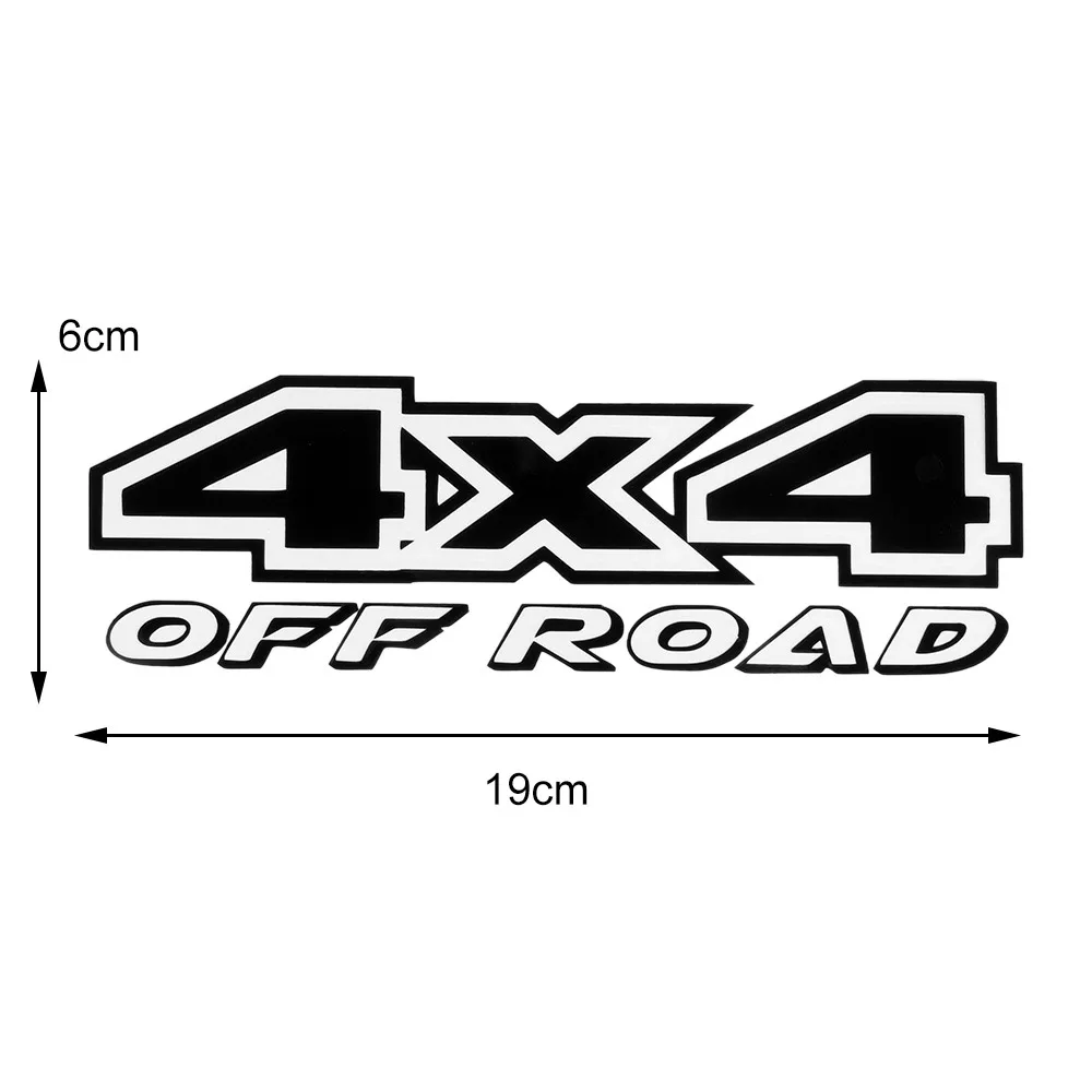 DSYCAR 3D 4x4 четыре колеса наклейка с логотипом на автомобиль эмблемы наклейки
