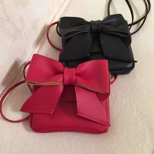 Cute Kids Coin Purse Clutch Leather Bowknot S Crossbody Shoulder Cute Kids Coin Purse Clutch Leather Bowknot S Crossbody Shoulder Bags Lovely Baby Toddler Purses And