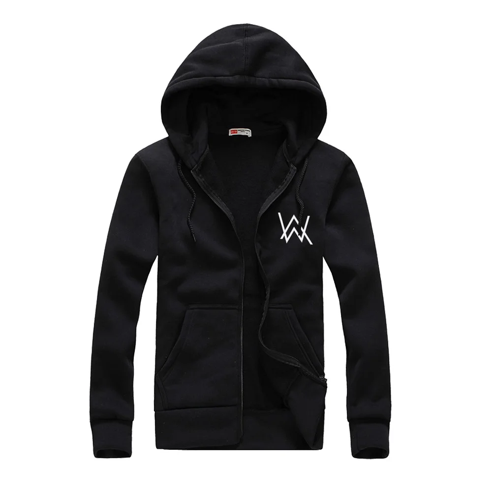 

2018 Mens Hoodies Sweatshirts Music DJ Comedy Alan Walker Hip Hop Hoodie Black Jacket Men Clothes Fashion Hooded Hombre
