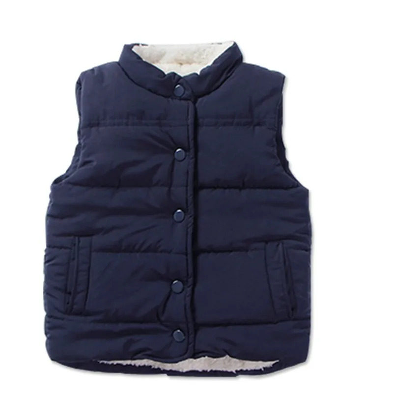 CROAL CHERIE 90-120cm Thicken Fleece Baby Girls Vest Winter Kids Vest Boys Warm Velvet Waistcoat Children Outerwear & Coats (5)
