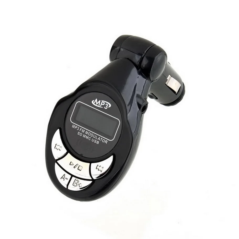 Новое высокое качество модные черные Автомобильный MP3-плеер FM USB передатчик флеш-накопитель для iPod для MMC карт памяти
