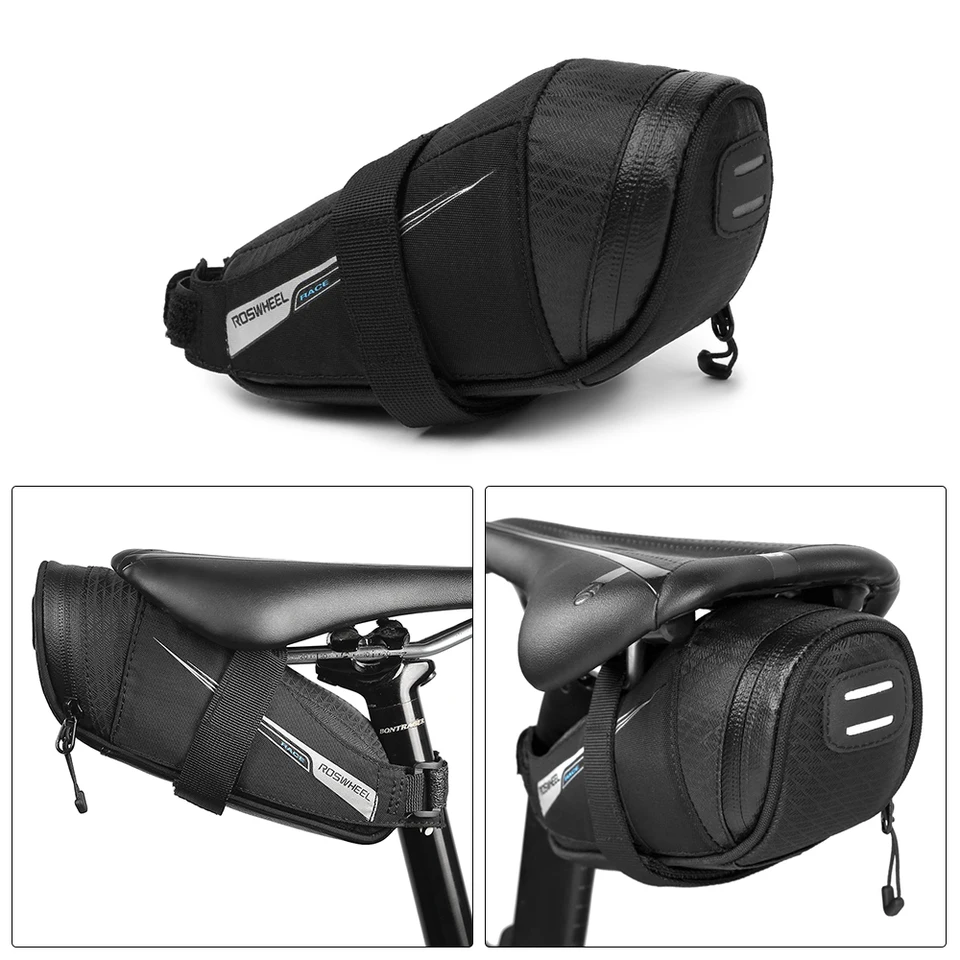 Roswheel Racek Series Bicycle Tail Bag Bike Saddle Bags Cycling Riding Equipment