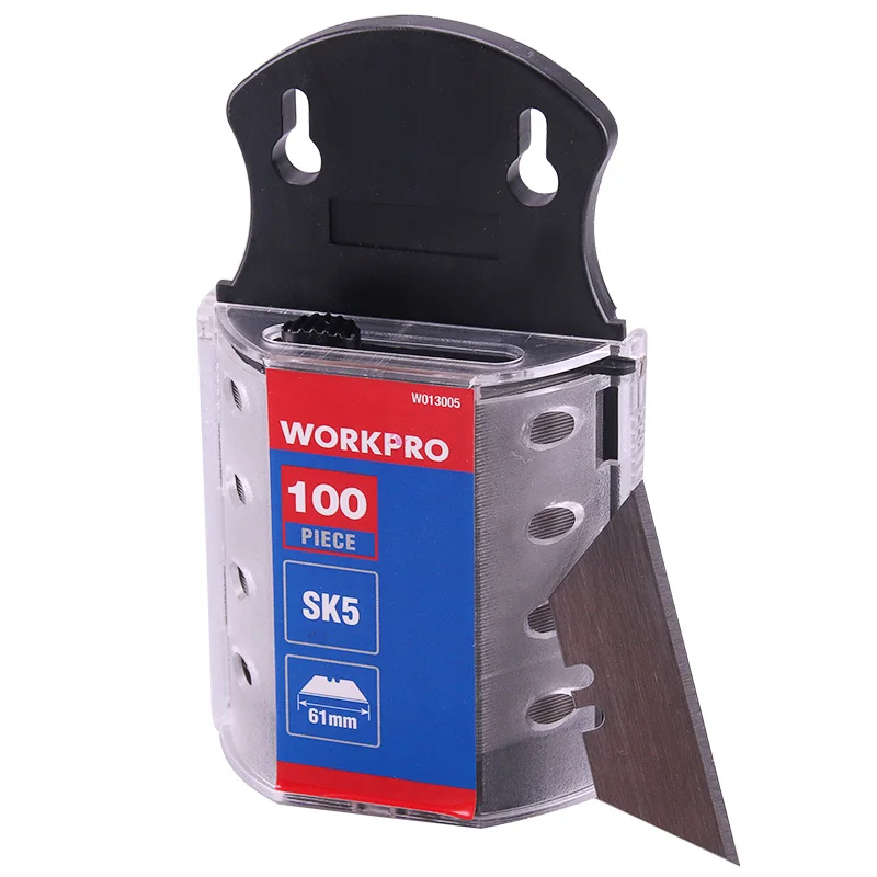 WORKPRO оригинальные лезвия сверхмощные для ножа SK5 стальные 100 шт./лот|Ножи| |