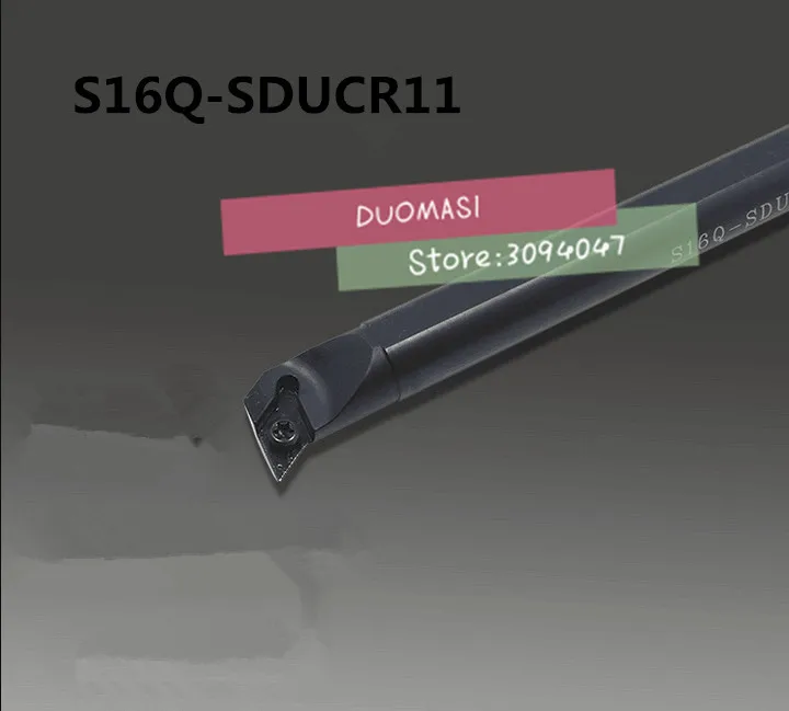 

S16Q-SDUCR11 16mm Lathe Cutting Tools CNC Turning Tool Lathe Machine Tools Internal Threading Tool ,Holders for lathe