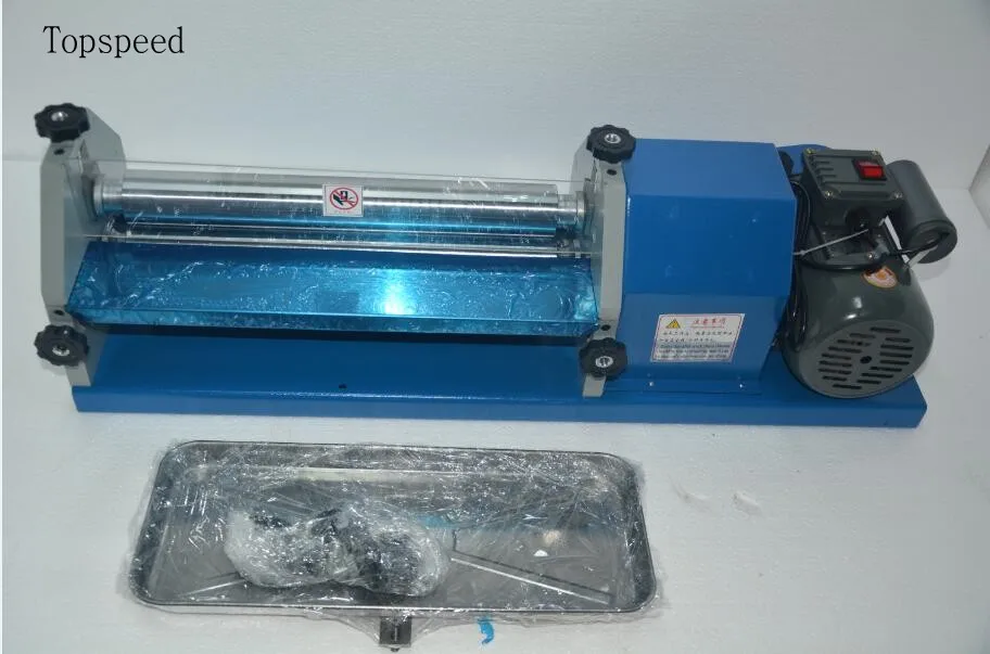 Новая машина для клея автоматическая машина для склеивания 40 см машина для нанесения покрытия клеем для бумаги, кожи, дерева с силиконовым резиновым валиком