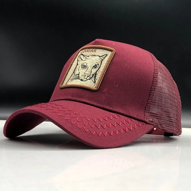 Snapback бейсболка Мужская Женская животная ферма Кепка Дальнобойщика шляпа летняя дышащая сетка папа шляпа Хип Хоп Мужская кепка s шапки Кость 36 цветов - Цвет: 12