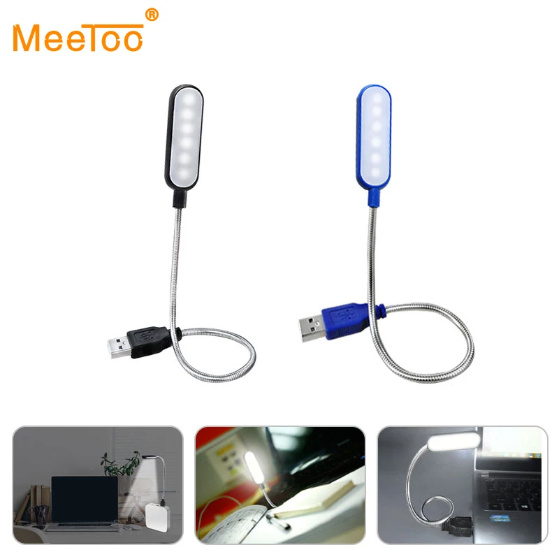 

Desk Lamp USB LED Table Lamp Luminaria Table Light LED 6LEDs Reading Lamp Lights For Kids PC Power Bank Laptop Eye Protection