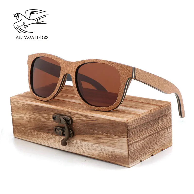 

cork sunglasses women 2018 UV400 wood sunglasses men polarized retro sunglasses women fashion vintage sunglasses