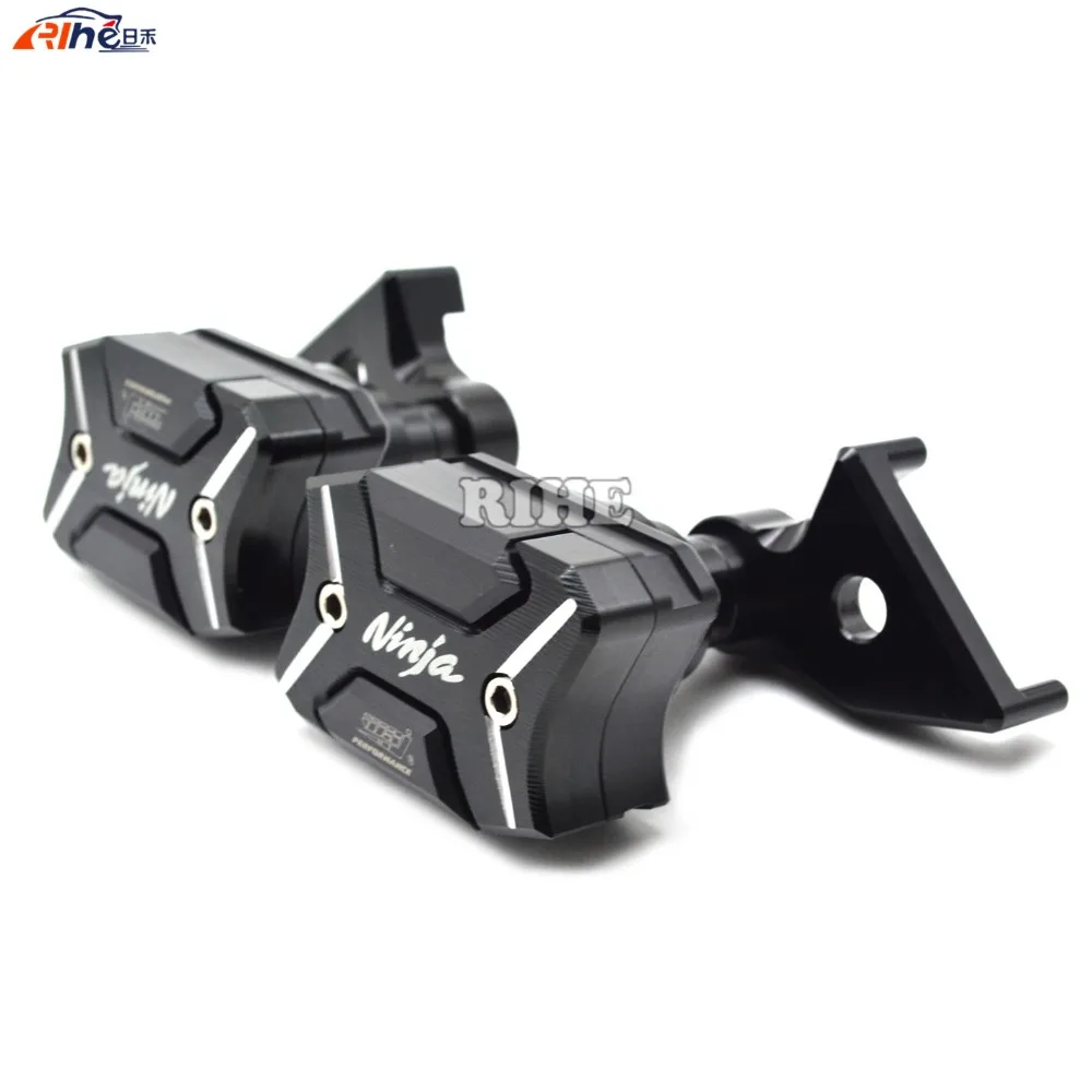 

Motorcycle cnc Left and Right Frame Slider Anti Crash Pads Engine Case Sliders Protector For Kawasaki Ninja ZX10R 2011-2013