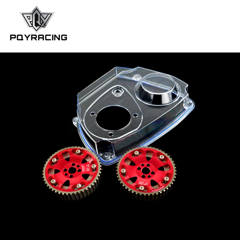 

PQY - Aluminum Cam Gear + Clear Cam Cover For NISSAN Skyline R32 R33 GTS RB25DET PQY6536R+6339